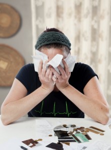 frustrated with credit card debt