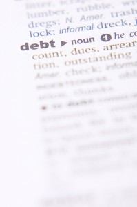debt definition consumer debt relief