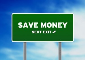 save money sign