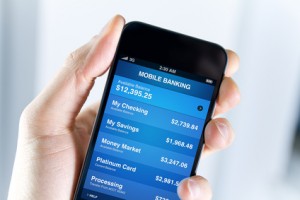 Mobile Banking On Smart Phone