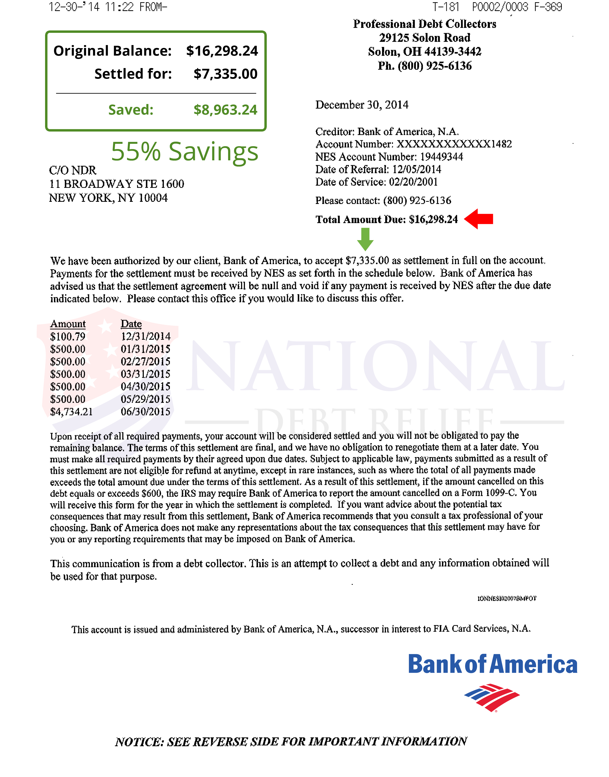 Sample Hardship Letter For Debt Settlement from www.nationaldebtrelief.com