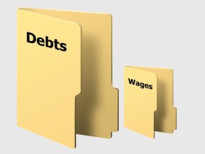 debt and wages folder