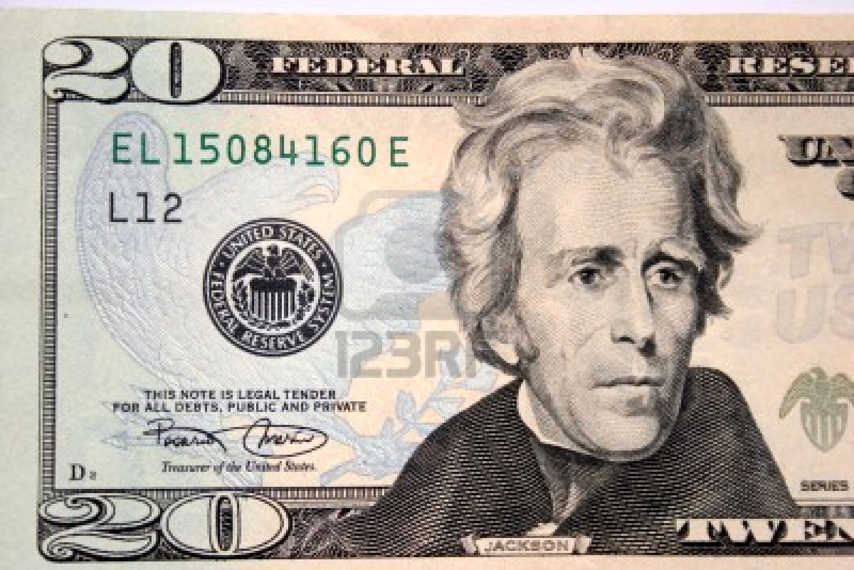 Andrew Jackson on $20