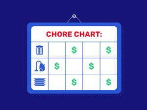 chores and allowance teaches smart money skills