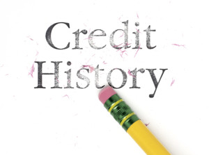 credit history being erased