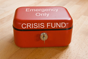 red crisis fund box