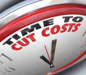 time to cut costs