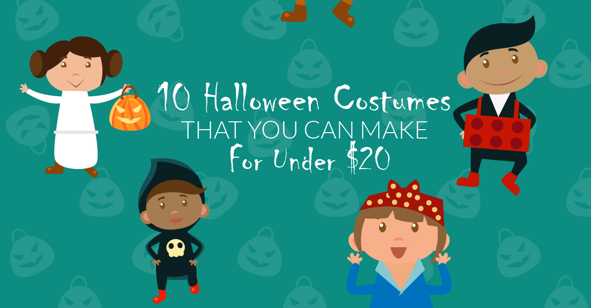 10 Easy Halloween Costumes That You Can Make For Under 20