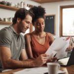 couple paying off debt while unemployed