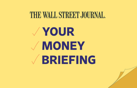 wall street journal image with podcast title