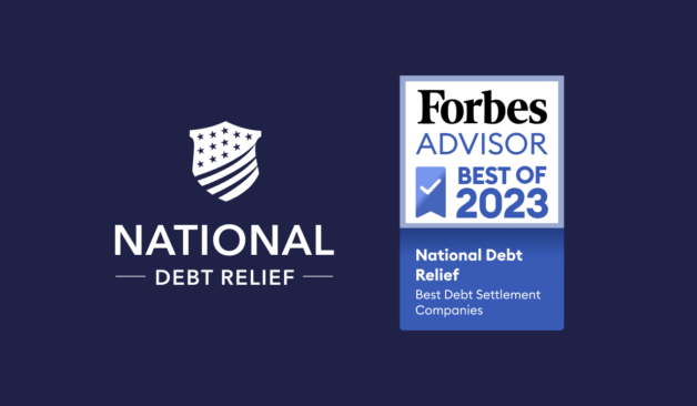 National Debt Relief and Forbes Logos