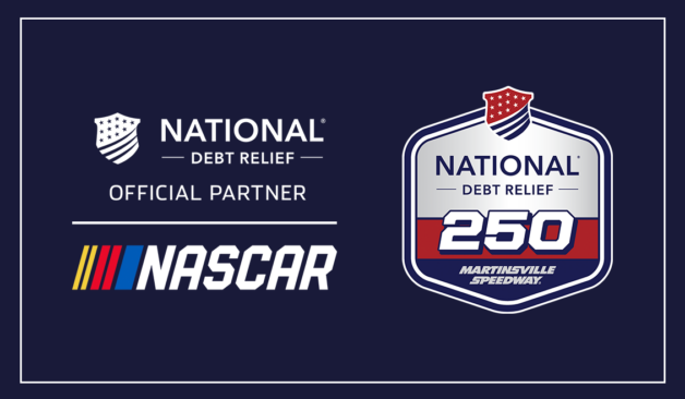 Logo for the National Debt Relief 250 at Martinsville Speedway